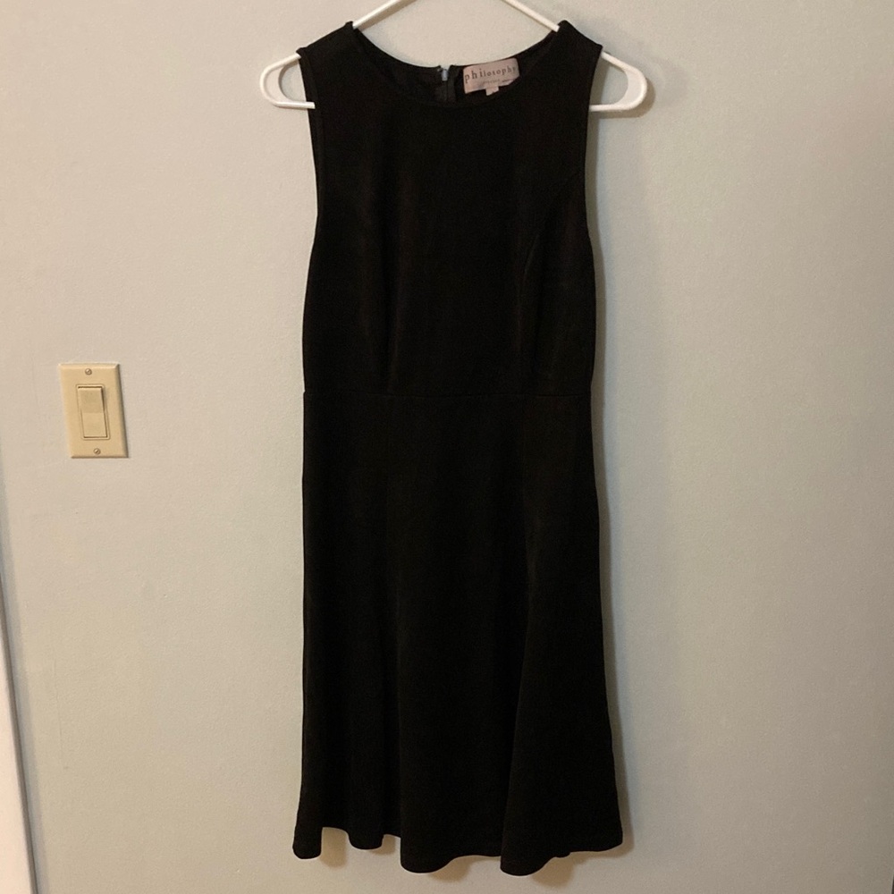 Aritzia Classic Black Midi Dress